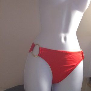 New Jessica Simpson  Orange Bikini Bottom Size M
